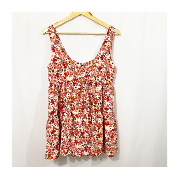 Urban Outfitters Cindy Floral Tiered Romper - Picture 7 of 12
